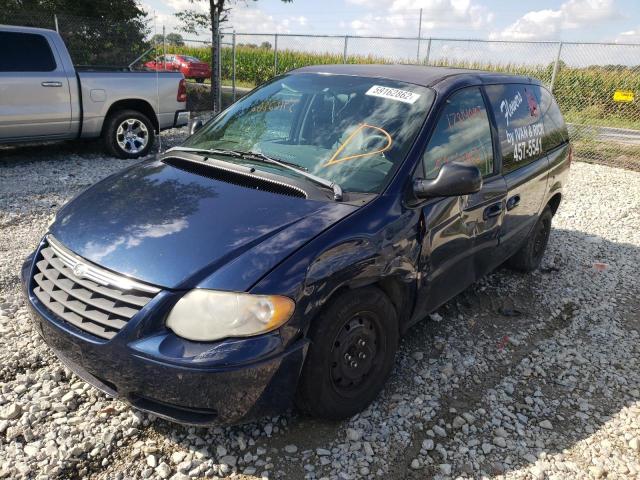 1C4GP45R45B117245 - 2005 CHRYSLER TOWN & COU ლურჯი ფოტო 2