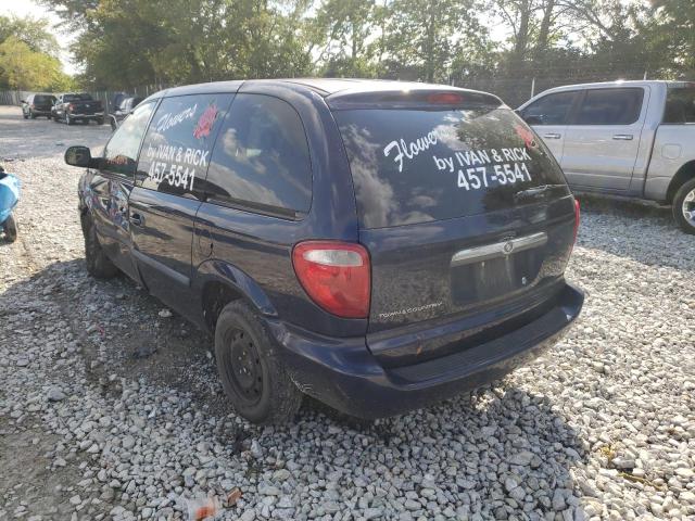 1C4GP45R45B117245 - 2005 CHRYSLER TOWN & COU ლურჯი ფოტო 3