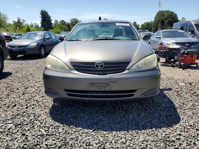 4T1BE32K92U580821 - 2002 TOYOTA CAMRY LE GRAY photo 5