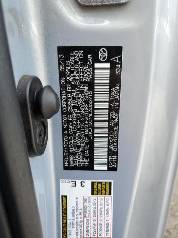 JTKJF5C74E3066915 - 2014 TOYOTA SCION TC 银色 照片 12