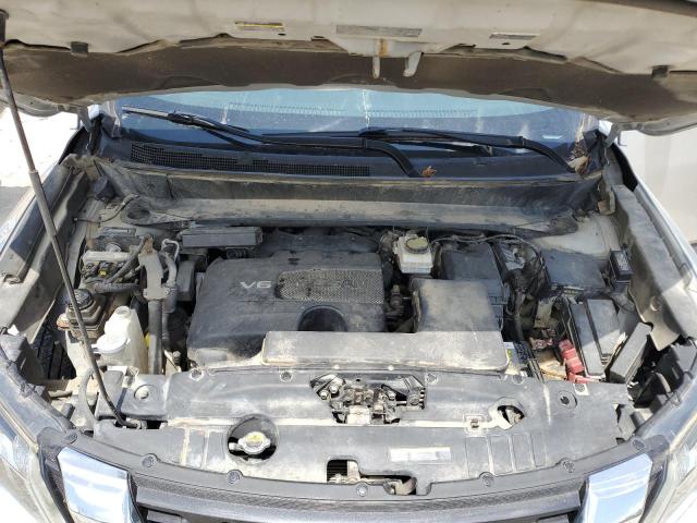 5N1DR2MM1HC625836 - 2017 NISSAN PATHFINDER S SILVER photo 12