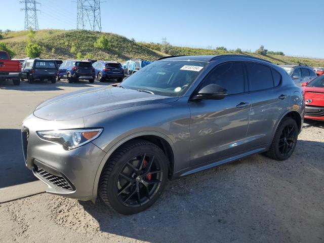 ZASPAKBN8L7C98543 - 2020 ALFA ROMEO STELVIO TI SILVER photo 1