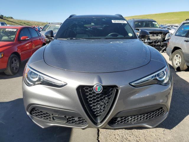 ZASPAKBN8L7C98543 - 2020 ALFA ROMEO STELVIO TI SILVER photo 5