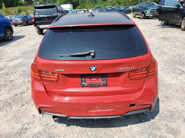 WBA3K5C5XEKT33892 - 2014 BMW 328 D XDRIVE RED photo 6