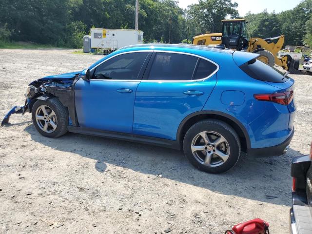 ZASPAKAN8K7C58785 - 2019 ALFA ROMEO STELVIO BLUE photo 2