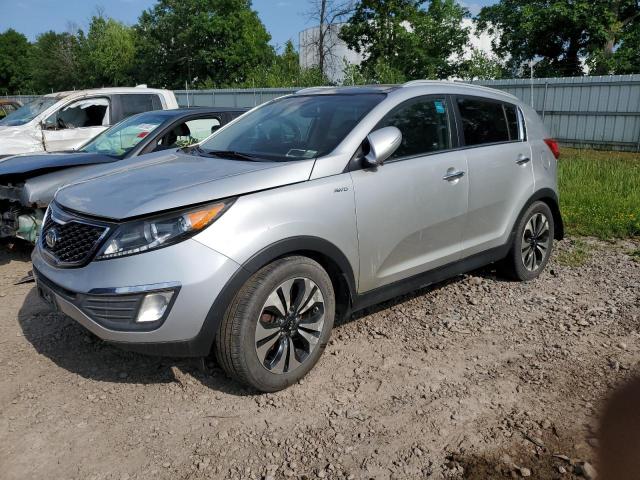 KNDPCCA67C7227692 - 2012 KIA SPORTAGE SX GRAY photo 1