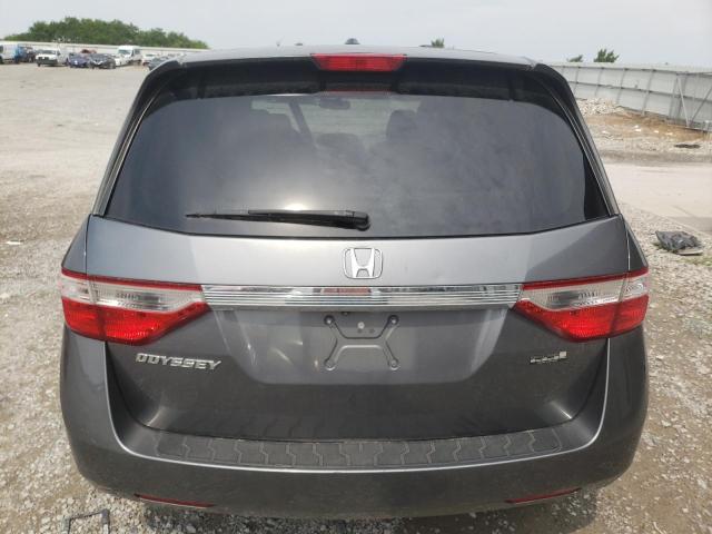 5FNRL5H66CB002474 - 2012 HONDA ODYSSEY EXL GRAY photo 6