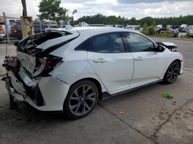 SHHFK7H44JU225074 - 2018 HONDA CIVIC SPORT WHITE photo 3