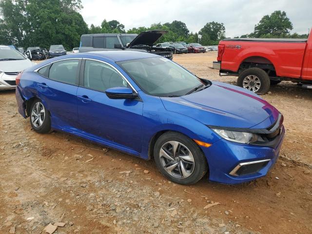 2HGFC2F63MH509057 - 2021 HONDA CIVIC LX Көк фото 4