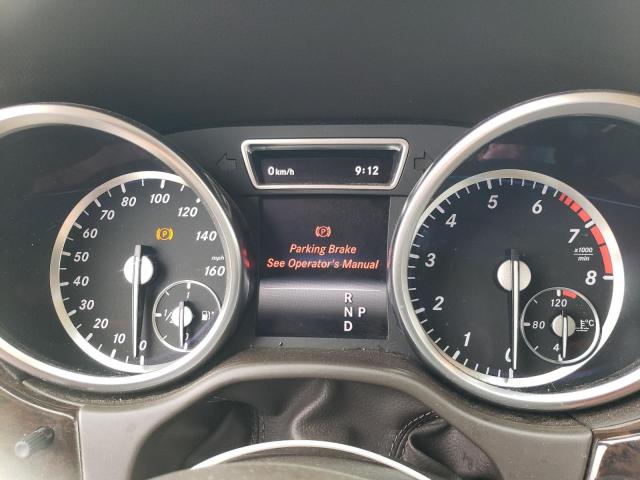 4JGDA5HB5EA386378 - 2014 MERCEDES-BENZ ML 350 4MATIC WHITE photo 9