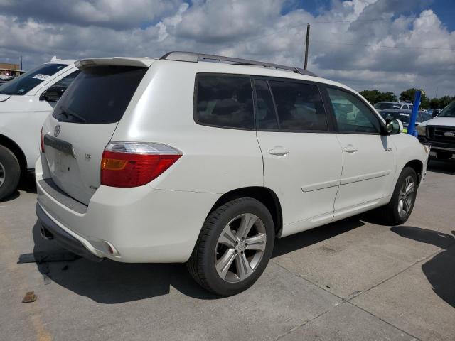 JTEES43A392125874 - 2009 TOYOTA HIGHLANDER SPORT WHITE photo 3