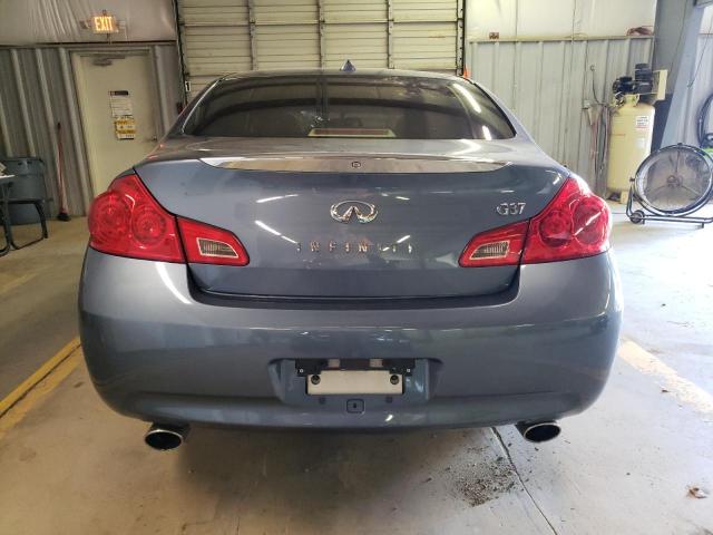 JNKCV61E19M309363 - 2009 INFINITI G37 BASE BLUE photo 6