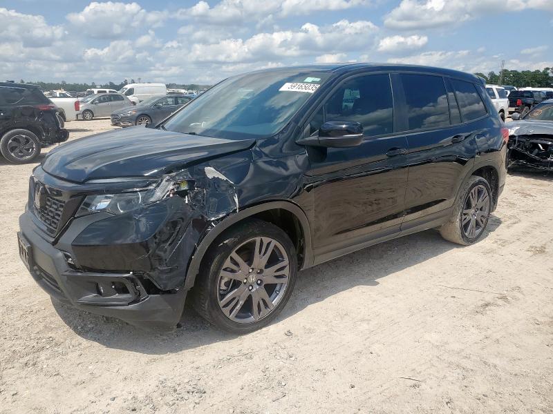 5FNYF7H50KB003009 - 2019 HONDA PASSPORT EXL أسود صورة 1