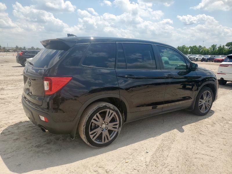 5FNYF7H50KB003009 - 2019 HONDA PASSPORT EXL أسود صورة 3