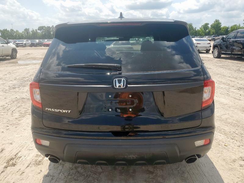 5FNYF7H50KB003009 - 2019 HONDA PASSPORT EXL أسود صورة 6