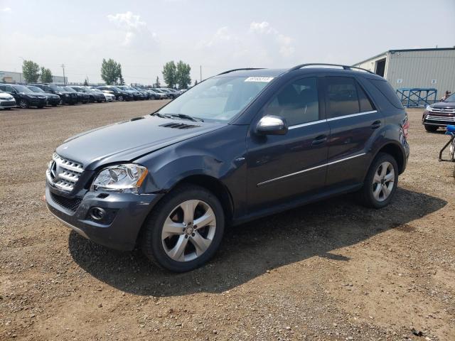 4JGBB2FB6AA582927 - 2010 MERCEDES-BENZ ML 350 BLUETEC GRAY photo 1