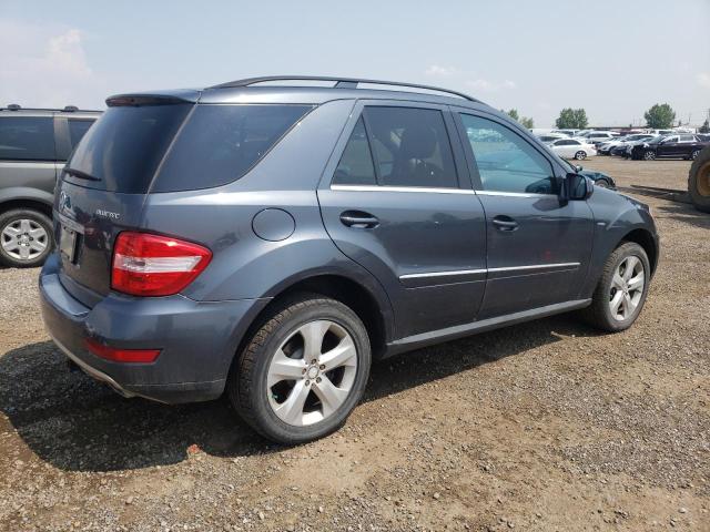 4JGBB2FB6AA582927 - 2010 MERCEDES-BENZ ML 350 BLUETEC GRAY photo 3