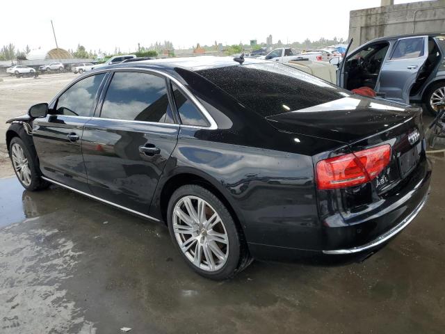 WAURGAFD3DN020347 - 2013 AUDI A8 L QUATTRO BLACK photo 2