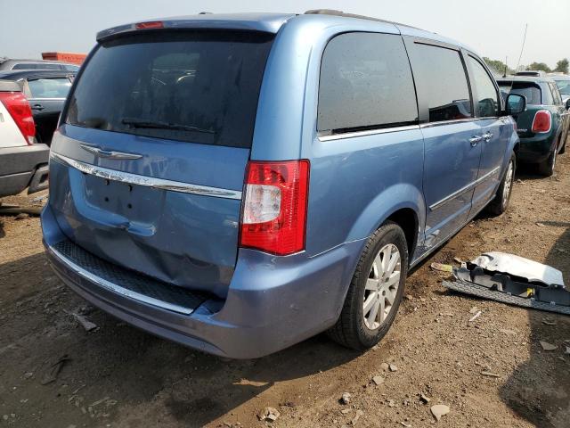 2C4RC1CG9CR210832 - 2012 CHRYSLER TOWN & COU TOURING L BLUE photo 4