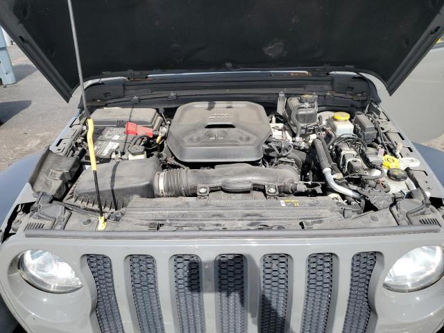 1C4GJXAN2JW266648 - 2018 JEEP WRANGLER SPORT GRAY photo 11