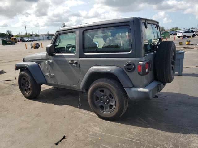 1C4GJXAN2JW266648 - 2018 JEEP WRANGLER SPORT GRAY photo 2
