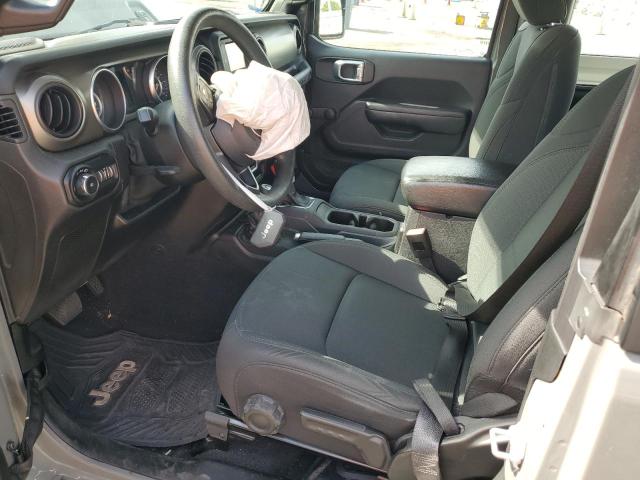 1C4GJXAN2JW266648 - 2018 JEEP WRANGLER SPORT GRAY photo 7