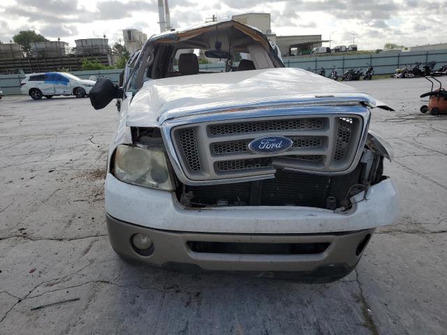 1FTPW12576KB94647 - 2006 FORD F150 SUPERCREW WHITE photo 5