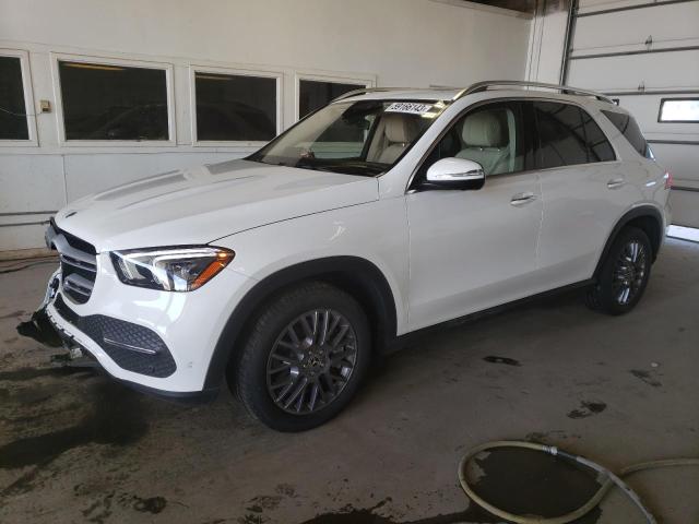 4JGFB5KE6MA528664 - 2021 MERCEDES-BENZ GLE 450 4MATIC WHITE photo 1