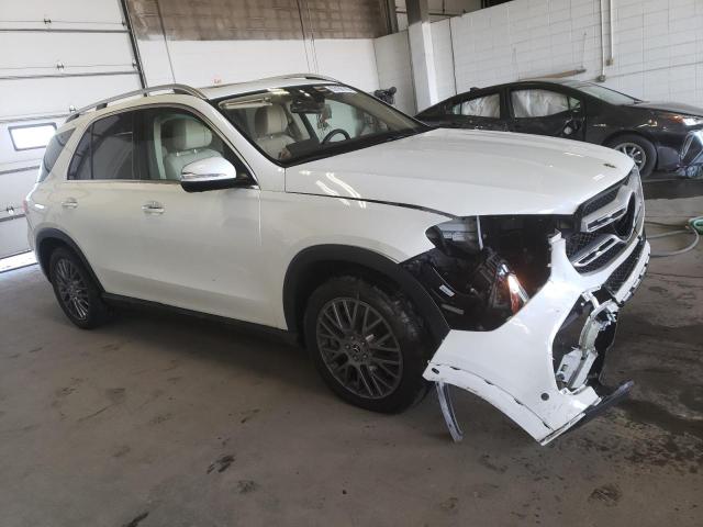 4JGFB5KE6MA528664 - 2021 MERCEDES-BENZ GLE 450 4MATIC WHITE photo 4