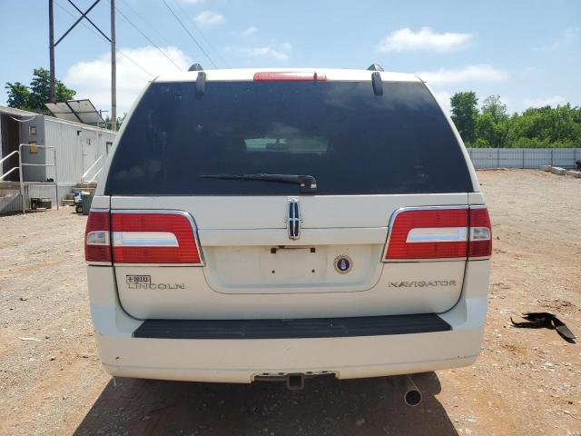 5LMFU27518LJ02843 - 2008 LINCOLN NAVIGATOR WHITE photo 6