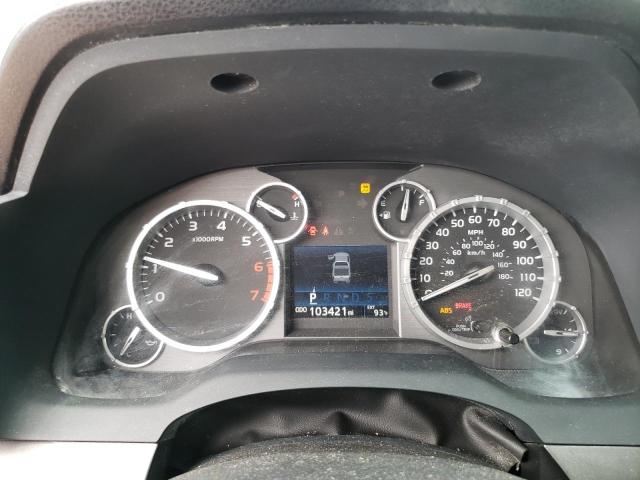 5TFUW5F13HX592493 - 2017 TOYOTA TUNDRA DOUBLE CAB SR/SR5 TAN photo 9