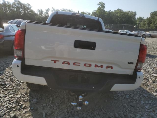 3TMCZ5AN8KM288117 - 2019 TOYOTA TACOMA DOUBLE CAB WHITE photo 6