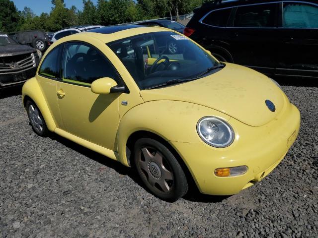 3VWCS21C51M411630 - 2001 VOLKSWAGEN NEW BEETLE GLS YELLOW photo 4