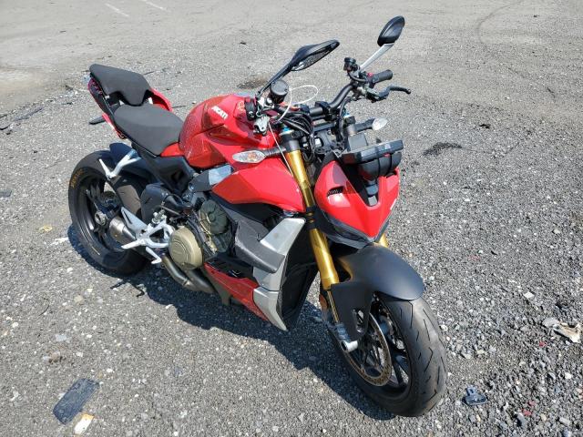 ZDMFAKNW3NB007282 - 2022 DUCATI STREETFIGH V4 RED photo 1