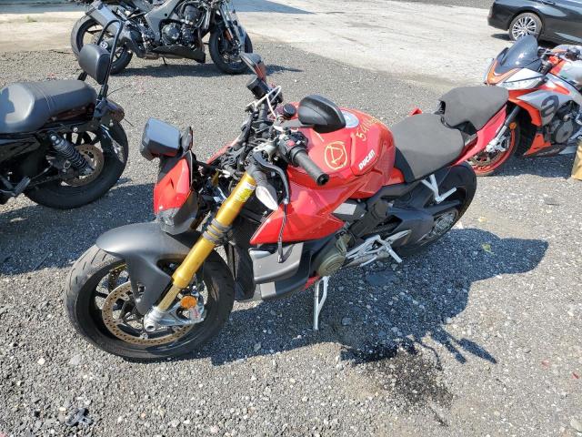 ZDMFAKNW3NB007282 - 2022 DUCATI STREETFIGH V4 RED photo 2