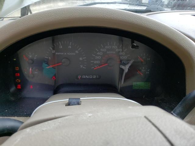 1FTPX12V98FA56696 - 2008 FORD F150 Brązowy zdjęcie 9