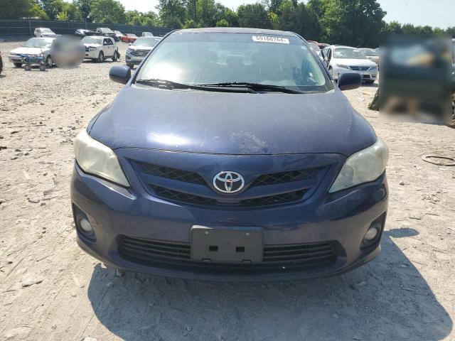 2T1BU4EE5BC601874 - 2011 TOYOTA COROLLA BASE BLUE photo 5