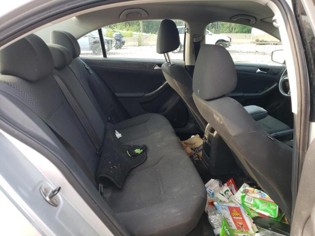 3VW2K7AJ9DM309291 - 2013 VOLKSWAGEN JETTA BASE Silber Foto 10