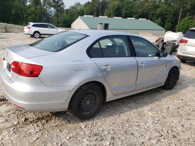 3VW2K7AJ9DM309291 - 2013 VOLKSWAGEN JETTA BASE Silber Foto 3