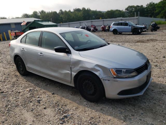 3VW2K7AJ9DM309291 - 2013 VOLKSWAGEN JETTA BASE Silber Foto 4