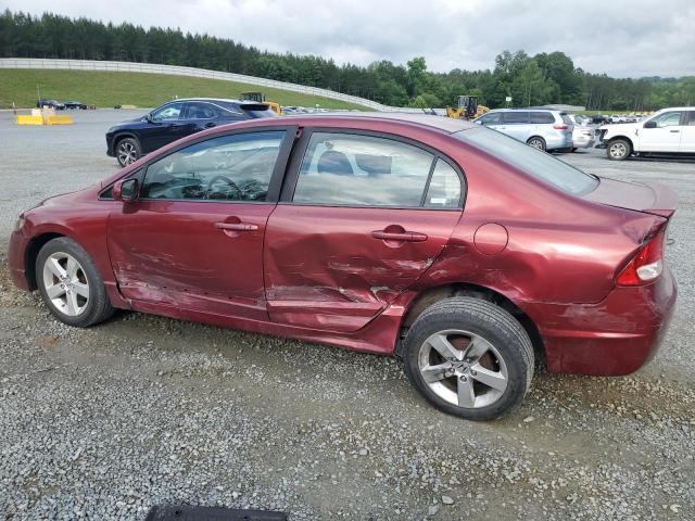 19XFA16689E016508 - 2009 HONDA CIVIC LX-S RED photo 2
