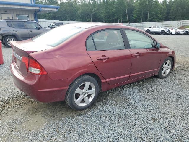 19XFA16689E016508 - 2009 HONDA CIVIC LX-S RED photo 3