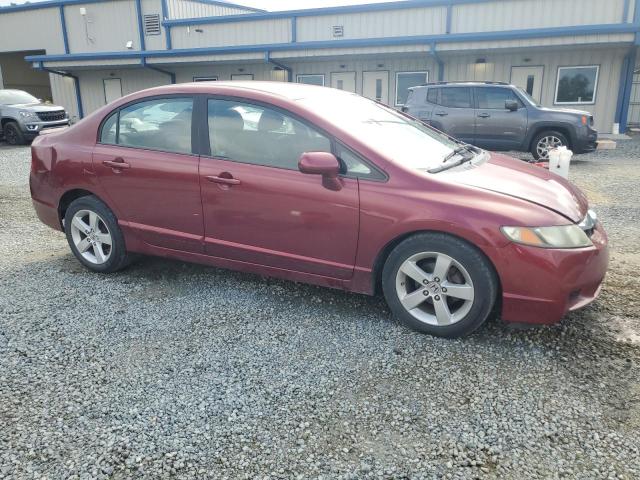 19XFA16689E016508 - 2009 HONDA CIVIC LX-S RED photo 4