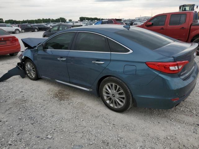 5NPE34AFXFH237422 - 2015 HYUNDAI SONATA SPORT TEAL photo 2