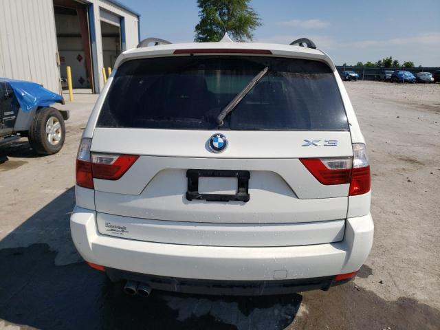 WBXPC93429WJ29900 - 2009 BMW X3 XDRIVE30I WHITE photo 6