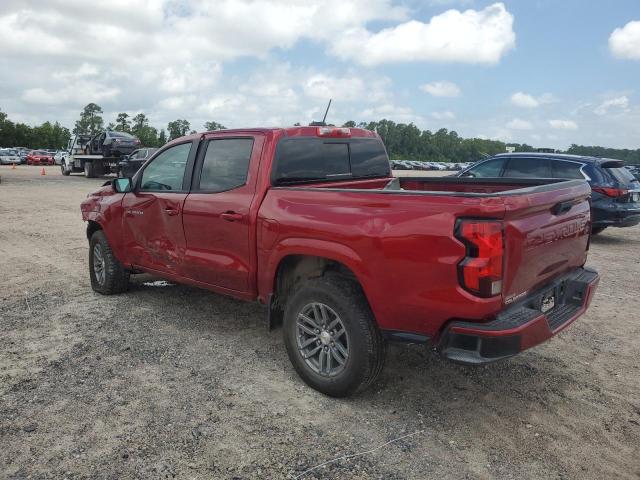 1GCGSCEC9P1219623 - 2023 CHEVROLET COLORADO LT BURGUNDY photo 2