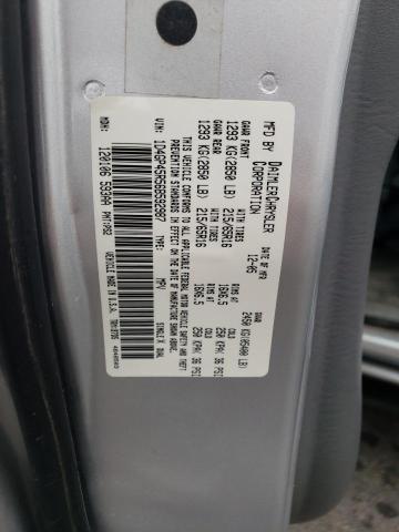 1D4GP45R56B592987 - 2006 DODGE CARAVAN SXT SILVER photo 13