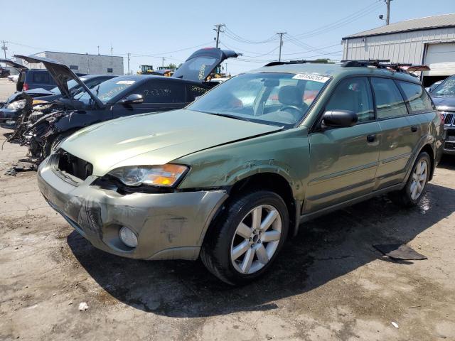 4S4BP61C277330123 - 2007 SUBARU OUTBACK OUTBACK 2.5I GREEN photo 1