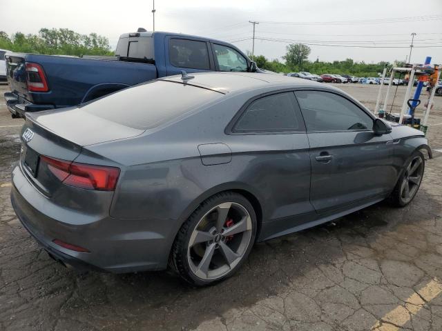 WAUP4AF59KA012489 - 2019 AUDI S5 PREMIUM PLUS GRAY photo 3