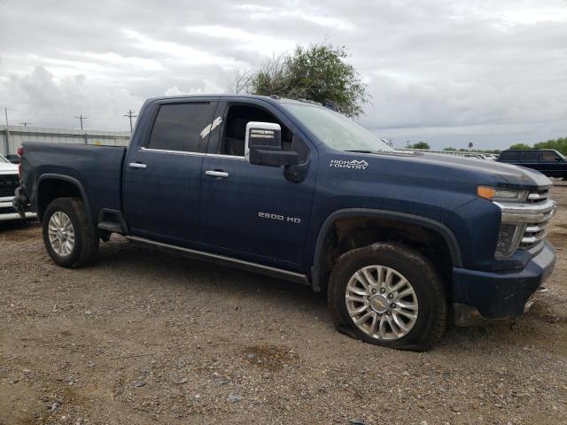 2GC4YREY2N1243706 - 2022 CHEVROLET SILVERADO K2500 HIGH COUNTRY BLUE photo 4